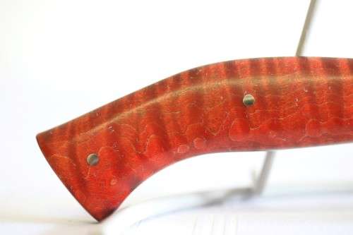 An incredible handmade in America "Charlton LTD" Damascus steel hunting knife - stunning!