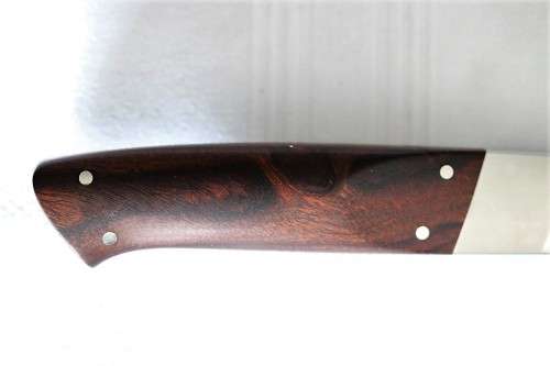 An amazing and very rare original Fanie La Grange custom made knife with a wooden handle!!