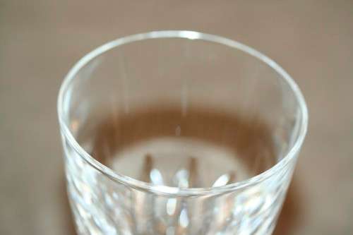 A boxed set of 6x vintage French made "Cristal D'Arques" Luxembourg cut crystal white wine glasses