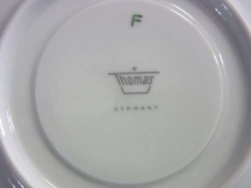 An incredible original vintage "Thomas" of Germany (Rosenthal) fine porcelain dinner service