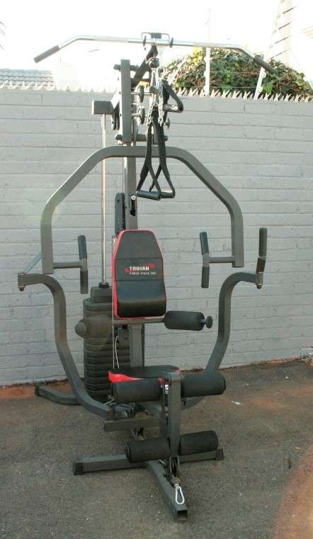 An awesome original Trojan "Power Stack 500" home gym system in great condition