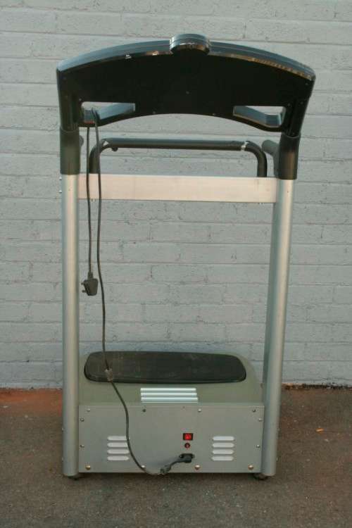 An amazing HEW #CN10600 full body "Crazy Fit" massage vibration platform machine