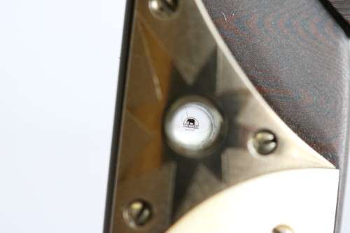 An awesome and rare custom made Bertie Rietveld knife with a Damascus steel blade - wow!