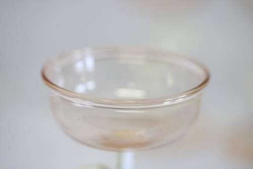 A spectacular antique Art Deco Bimini & Lauscha lampwork decanter set with milk glass "nude" stems