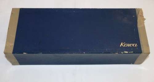 An incredible vintage Japanese made Kowa (Full metal body) Model TS-7 spotting scope in its box