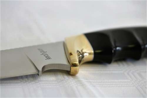 An amazing high-quality Kershaw 1035 "Moose Hunting" knife with its original box and sheath!!