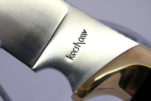 A fantastic high-quality Kershaw 1034 "Elk Hunter" knife with its original box and sheath!!