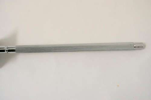 **RS17** An Eetrite "Valiant design" stainless steel matching carving fork and knife sharpener.