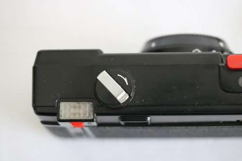 A Pentax Pino 35 fixed focus film camera in a bag in good condition - wonderful camera!