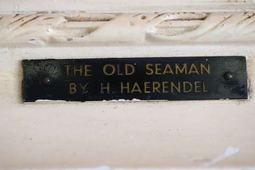 An awesome framed print of the wonderful "Old Seaman" painting by German artist Harry Haerendel AAA