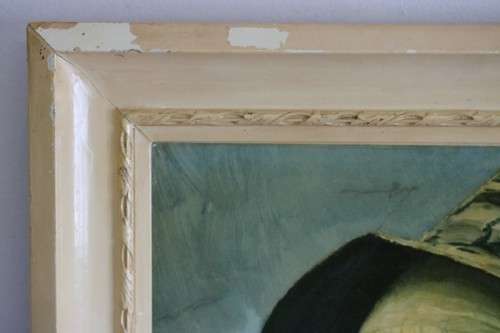 An awesome framed print of the wonderful "Old Seaman" painting by German artist Harry Haerendel AAA