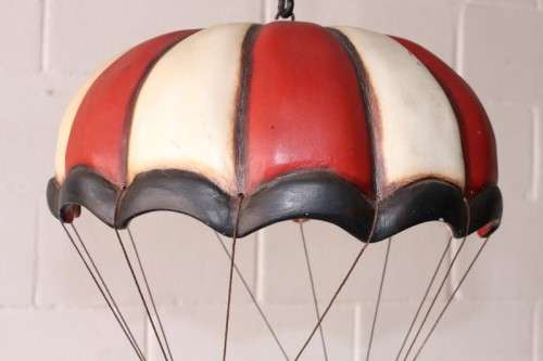 A superb rare vintage original Allan Agohob "Parachute Clown" sculpture in wonderful condition