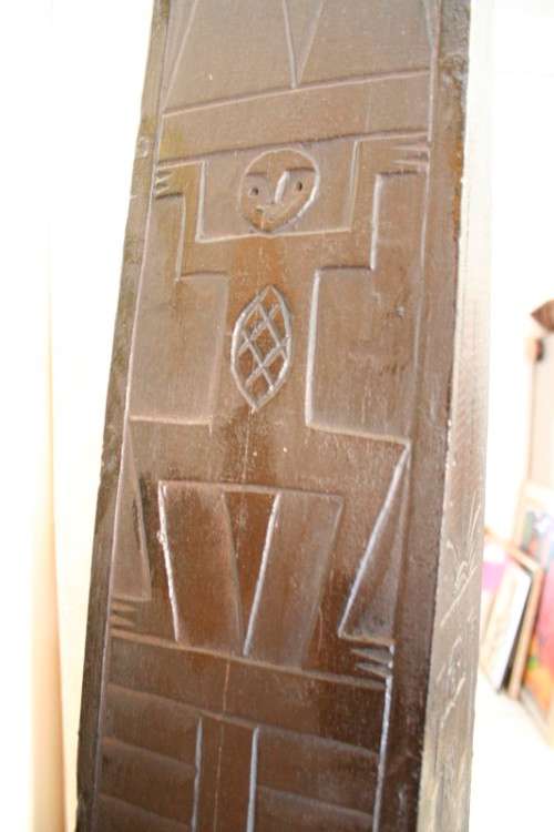 An extraordinary, tall Indonesian pyramid chest of drawers with beautiful carved detailing - amazing