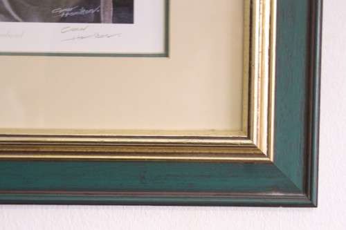 **RS17** A beautifully framed and signed limited edition (185/350) print titled "Off to the Races"