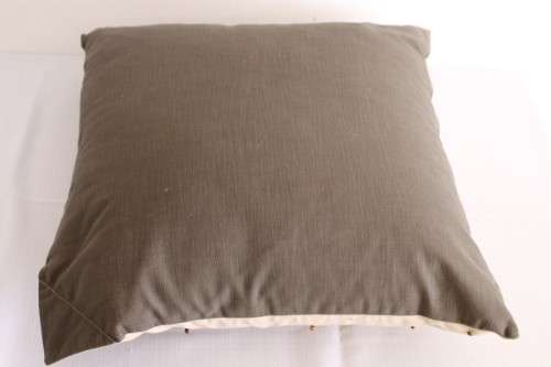 **RS17** Three two-tone scatter cushions in a stunning quality fabric - price/ bid per cushion