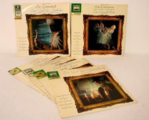 An amazing collection of 6x German music vinyl LPs in good condition. RS17Sale