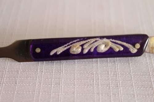 An awesome vintage "Viceroy" stainless steel letter opener with a stunning dragon handle in its box