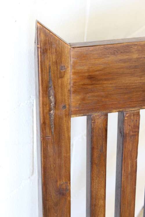 A fantastic OVERSIZED Teak occasional armchair - something different and perfect on a patio!!