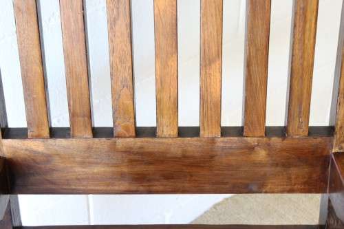 A fantastic OVERSIZED Teak occasional armchair - something different and perfect on a patio!!