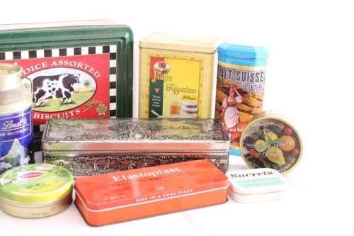 ***Job Lot*** A fabulous collection of 13x collectable tins incl. rarer vintage tins - RS17Sale