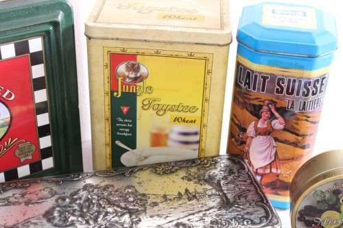 ***Job Lot*** A fabulous collection of 13x collectable tins incl. rarer vintage tins - RS17Sale