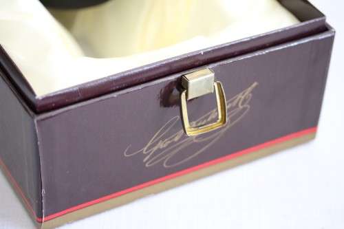 An extremely rare 40-YEAR-OLD Vecchia Romagna sealed bottle of brandy in a wooden box - perfect gift