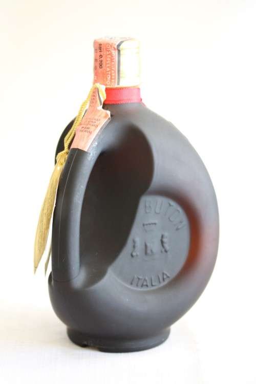 An extremely rare 40-YEAR-OLD Vecchia Romagna sealed bottle of brandy in a wooden box - perfect gift