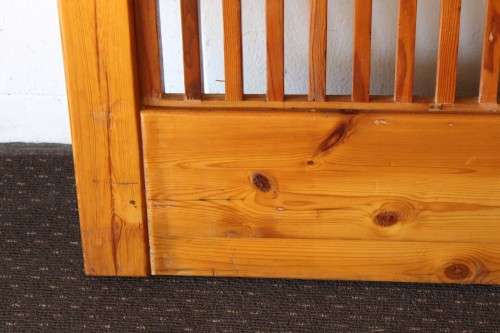 Stunning wall-mountable solid Oregon King Size headboards - perfect for bigger rooms!