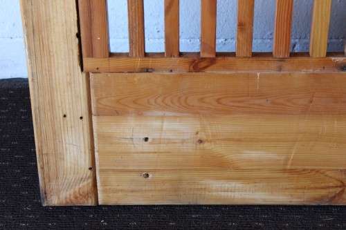 Stunning wall-mountable solid Oregon King Size headboards - perfect for bigger rooms!