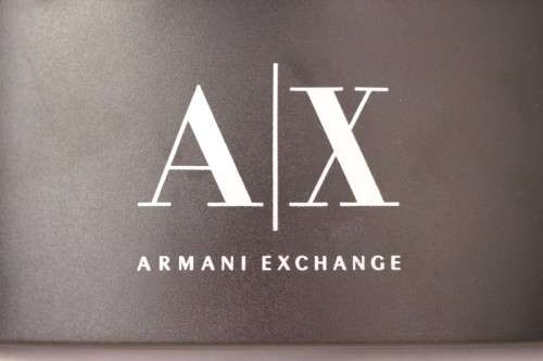 A stunning pair of black Armani Exchange (model AX2007) unisex sunglasses in its original case