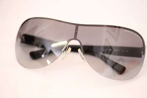 A stunning pair of black Armani Exchange (model AX2007) unisex sunglasses in its original case
