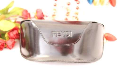A beautiful pair of original Fendi ladies tortoise shell style sunglasses in its original case