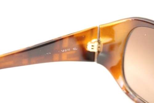 A beautiful pair of original Fendi ladies tortoise shell style sunglasses in its original case