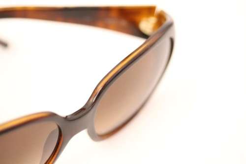 A beautiful pair of original Fendi ladies tortoise shell style sunglasses in its original case