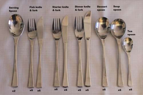 Beautifully presented 56 piece Eetrite stainless steel cutlery set (Impulse pattern) in its canteen