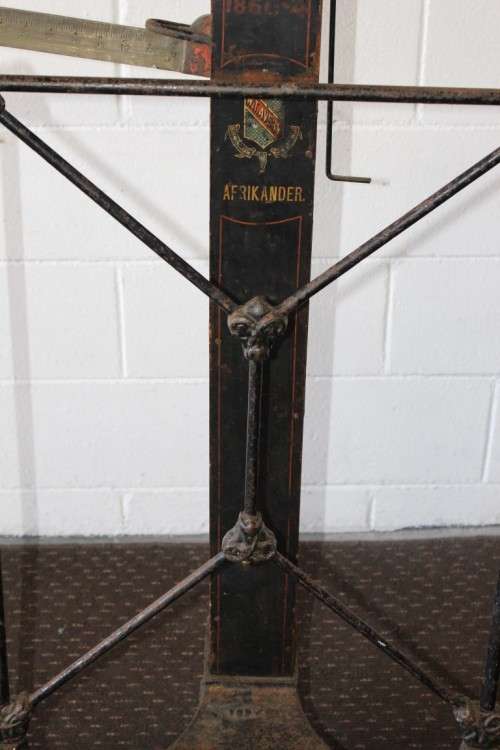 Exceptionally rare antique c1860 Victorian WT Avery Ltd/ SA Scale Co.  "Afrikander" platform scale