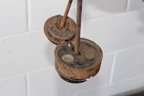 Exceptionally rare antique c1860 Victorian WT Avery Ltd/ SA Scale Co.  "Afrikander" platform scale