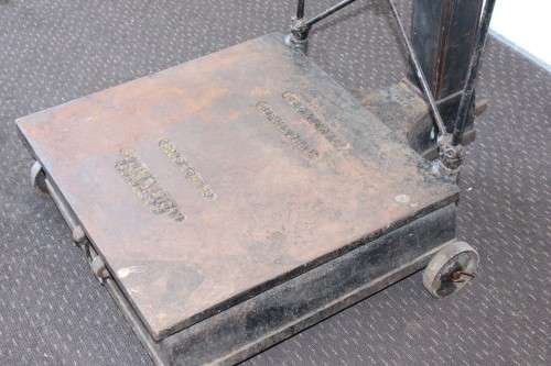 Exceptionally rare antique c1860 Victorian WT Avery Ltd/ SA Scale Co.  "Afrikander" platform scale