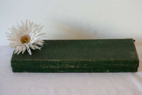 A stunning antique German made H Boker & Co "Tree brand" boxed genuine Antler handle carving set