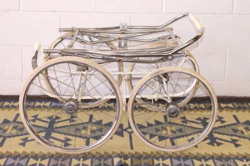 Other Antiques Collectables A rare vintage British made Marmet coach built pram with drop down canopy foot brake more was listed for 2 499.00 on 16 Jan at 13 46 by Lifespace in