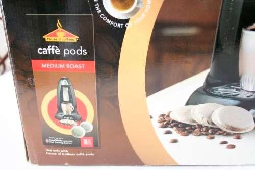 An awesome Russell Hobbs Uno Uno coffee/tea pod brewing machine - perfect for the coffee connoisseur