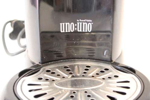 An awesome Russell Hobbs Uno Uno coffee/tea pod brewing machine - perfect for the coffee connoisseur