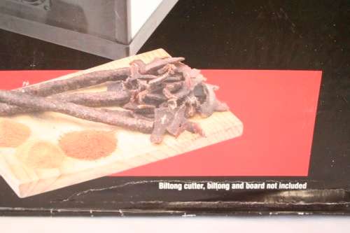 A wonderful Mellerware "Biltong King" home biltong maker in its original box.