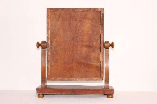 An amazing and beautifully made vintage solid wooden (tilting) dressing table vanity mirror