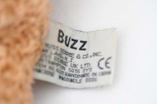 A gorgeous and well made original Russ (teddy) bear by the name of "Buzz" in awesome condition