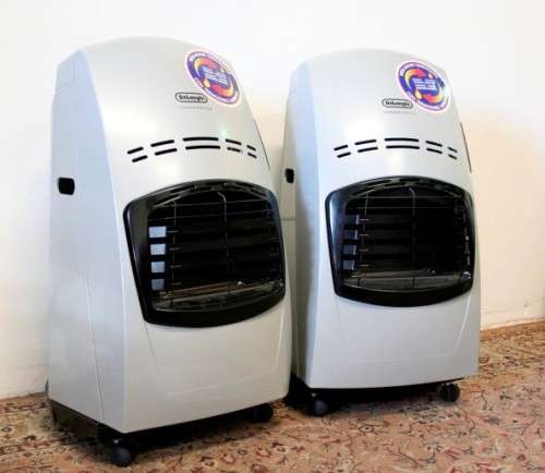 A fabulous De Longhi Thermostatic gas heater w room thermostat. Effective, economical for winter.