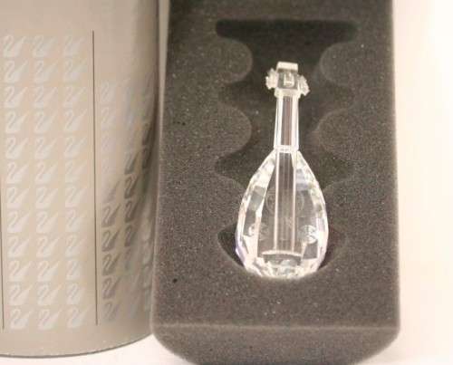 **RS17** A stunning retired Swarovski (No169246) Lute in its original box in superb condition