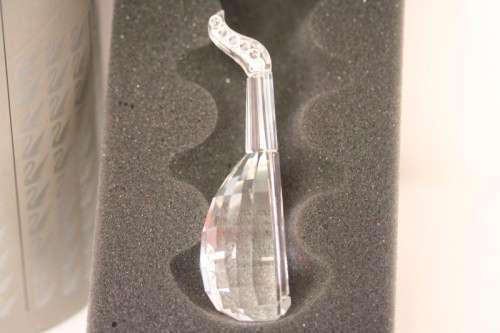 **RS17** A stunning retired Swarovski (No169246) Lute in its original box in superb condition