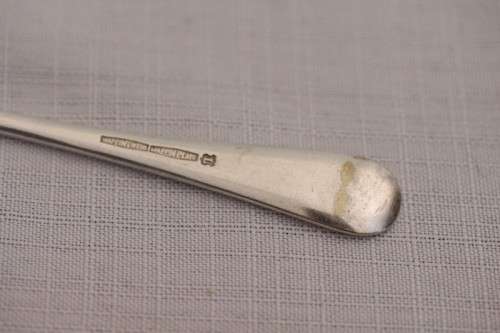 An awesome vintage (c1930's) stamped Mappin & Webb Mappin Plate (silver plated) teaspoon