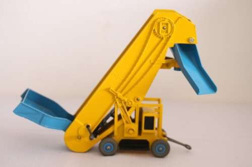 An incredible BOXED original vintage (c1960) Dinky Toys No. 564 blue & yellow Elevator Loader